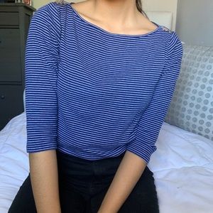 Ann Taylor Striped Shirt